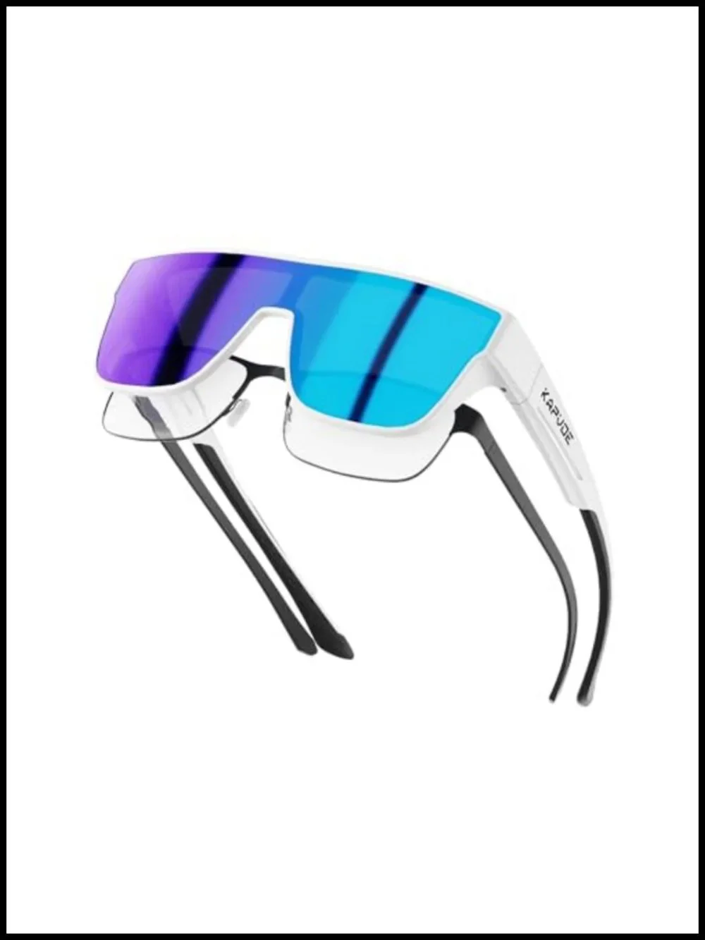 Oversized Square Fit Over Sunglasses UV400 TR90 Frame for Men Women